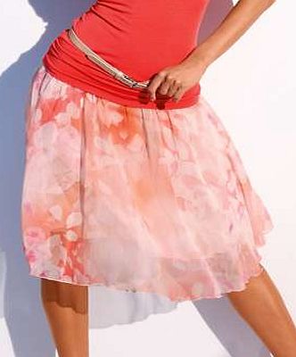 Ashley Brooke Print Skirt
