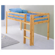 Ashley Pine Mid-Sleeper, Natural with Comfykids