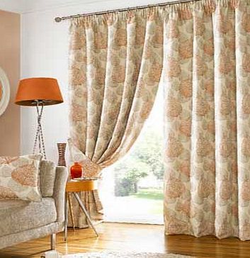 Ashley Wilde Ives Pencil Pleat Lined Curtain - 229x229cm -