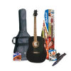 Ashton Music D25 Acoustic Guitar pack (black)