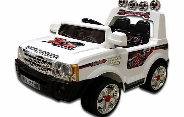 Ashwood Trading NEW 12v ride ON battery OPERATED range ROVER style JEEP 12v RANGE rover STYLE 2 seater JEEP electric RIDE on
