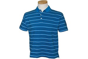 ashworth Junior Golf Birdseye Polo Shirt