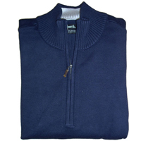Ashworth Pima Jersey Half Zip Sweater