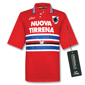 Asics 95-96 Sampdoria Change Shirt - Red