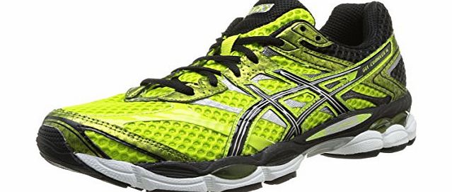 Gel-Cumulus 16, Men Training Running Shoes, Yellow (0590-Lime/Black/Lightning), 12 UK (48 EU)
