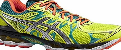 Asics  Gel-Nimbus 16, Mens Training Running Shoes, Yellow (Flash Yellow/Silver/Emerald Green 793), 8.5 UK (43 1/2 EU)