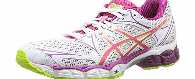 Asics  Gel-Pulse 6, Women Training Running Shoes, White (0121-White/Raspberry/Lime), 8 UK (42 EU)