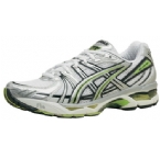 Asics Mens Gel Kayano 13 Running Shoe White/Lightening/Lime