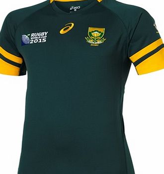 ASICS South Africa Springboks RWC15 Home Shirt Green