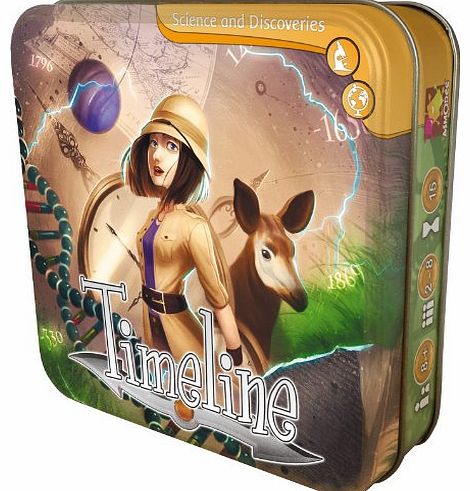 Asmodee Timeline Discoveries Card Game