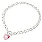 ASOS Heart Shape T Bar Necklace