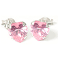 ASOS Heart Stone Stud Earrings