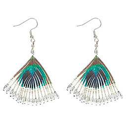 ASOS Peacock Earrings