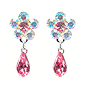 ASOS Stone Flower and Drop Earrings