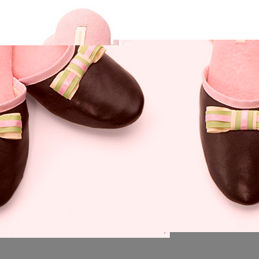 Ladies Slippers with Bow