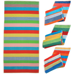 Assorted Stripe Beach Towel