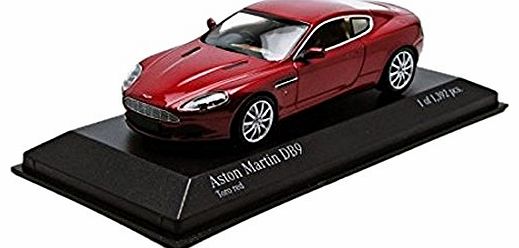 Aston Martin 1:43 Scale DB9 2009 (Metallic Red)
