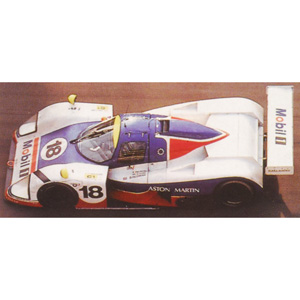 aston martin AMR1 - Le Mans 1989 - #18 B.