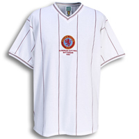 Aston Villa 1982 European Cup Final Shirt - White.