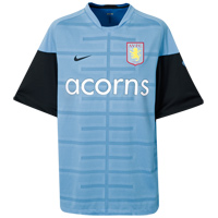 Aston Villa Nike 09-10 Aston Villa Training shirt (blue)