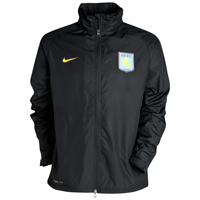 Aston Villa Nike 2011-12 Aston Villa Nike Basic Rainjacket (Black)