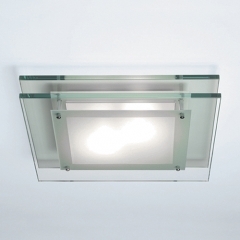 Duplex Glass Bathroom Ceiling Light