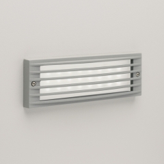Rib Recessed LED Outdoor Wall Light