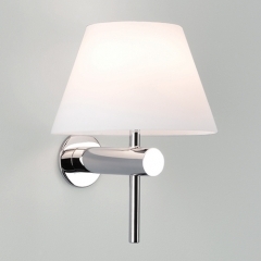 Roma Chrome Bathroom Wall Light Not Switched