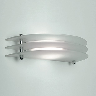 Astro Lighting Strata Modern Frosted Glass Wall Light