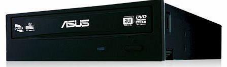 ASUS  DVD-RW Drive (DRW-24F1ST/BLK/AS, S-ATA, DVDR: 24x, CD-R: 48x, E-Green, Disc Encryption II)
