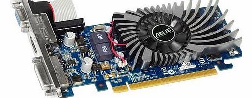ASUS  GeForce 210 Nvidia Graphics Card (1GB DDR3, PCI Express 2.0, HDMI, DVI-I, DVI-D, DisplayPort, DirectX 11.0, OpenGL 4.2, Dust-Proof Fan)