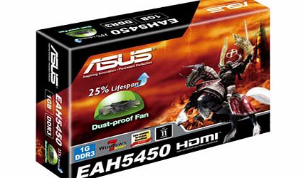 Asus EAH5450/DI/1GD3(LP) Radeon 5450 Graphics
