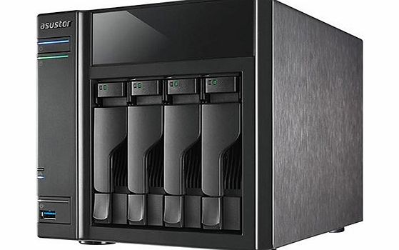 ASUSTOR  AS-204TE 4 Bay Network Attached Storage and Home Media Server