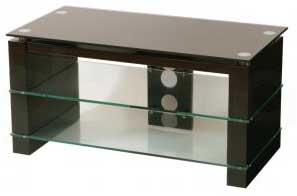 High Gloss Black TV Stand Suitable for Screen