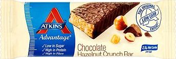 Atkins, 2041[^]10031289 Advantage Chocolate Hazlenut Crunch Bar