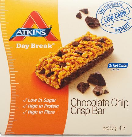 ATKINS Daybreak Chocolate-Chip Crisp Bars