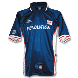 MLS New England Revolution Reebok 1999 Joe-Max Moore Away Soccer Jersey