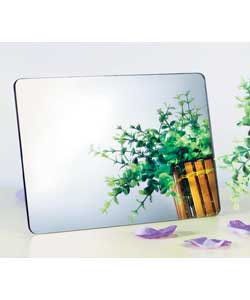 ATMT 7in Reflective Mirror Finish Digital Photo Frame