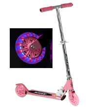 1 Lights Scooter pink