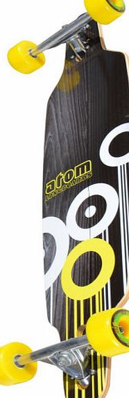 Atom Drop Through Longboard Yellow - 36 inch