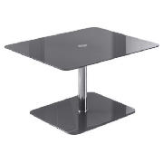 Pedestal Coffee Table, Black