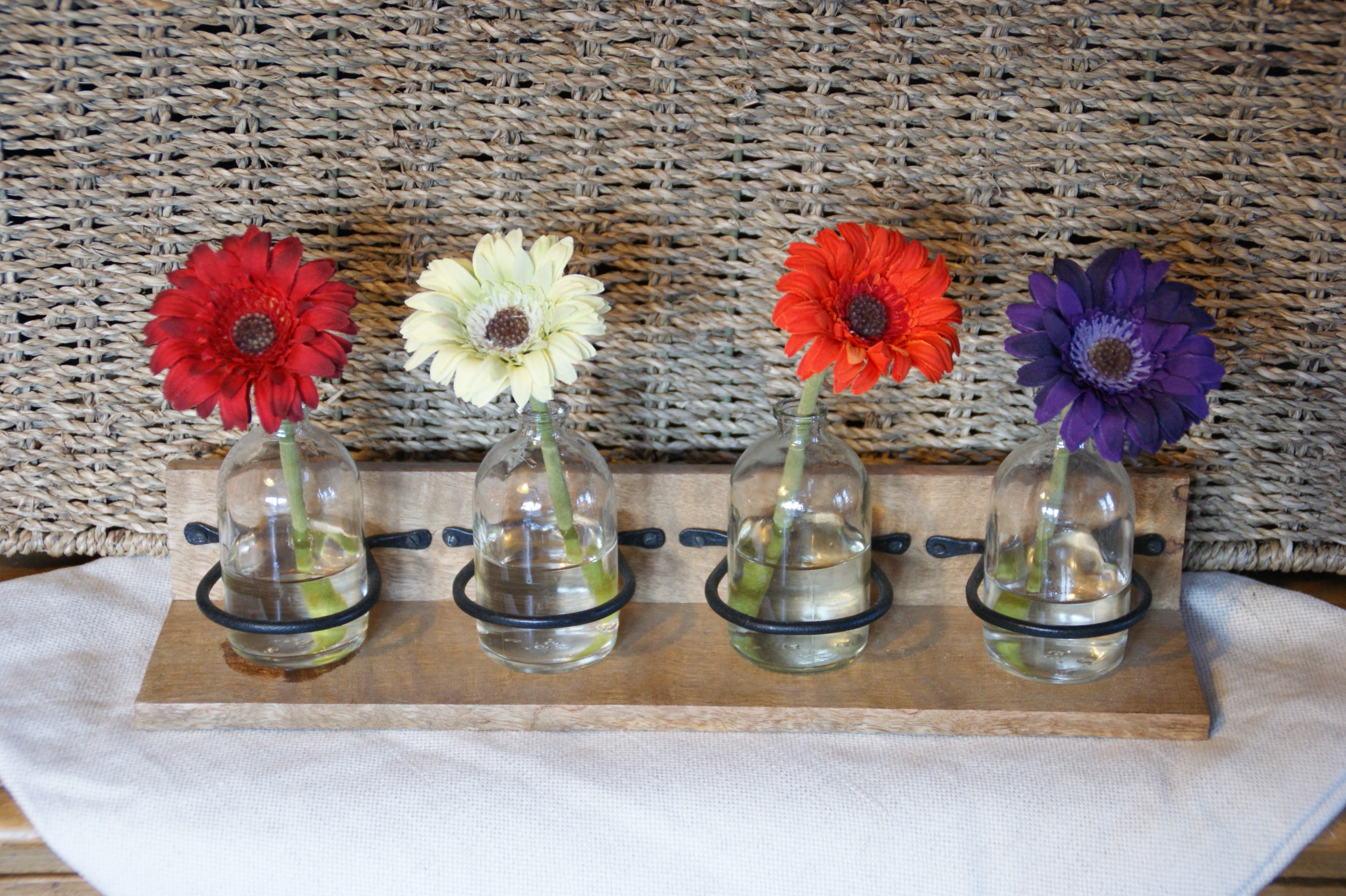 Rustic Flower Vase Set