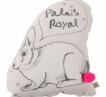 Atsuyo Akiko Palais royal rabbit cushion White `One size