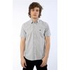 Atticus Shirt - Underworld (White/Grey)