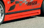 A3 3/5dr Rieger Fluted Box SideSkirts ABS
