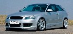 Audi A3 8P Rieger Fluted Box Vent SideSkirts ABS