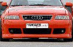 A3 Rieger Front Bumper Inc Mesh Headlamp Washers ABS