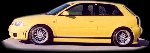 Audi A3 SideSkirts Cup 3 GFK