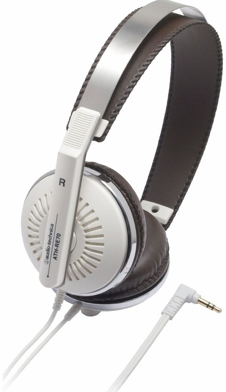 Audio Technica ATHRE70WH Headphones and Portable