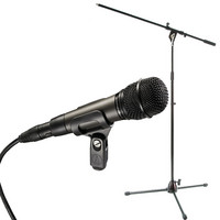 Audio-Technica Audio Technica ATM610 With Boom Mic Stand and